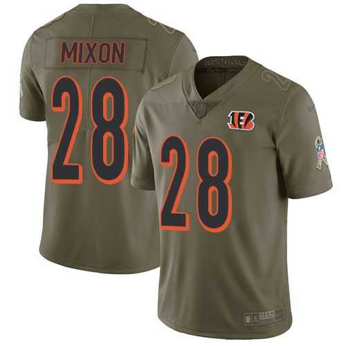 Nike Bengals 28 Joe Mixon Olive Salute To Service Limited Jersey Dzhi,We sell and wholesale Nike Bengals 28 Joe Mixon Olive Salute To Service Limited Jersey Dzhi on line form chian!
